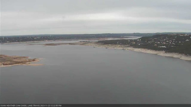 Lake Travis webcam, November 23, 2023 12:25 PM CT