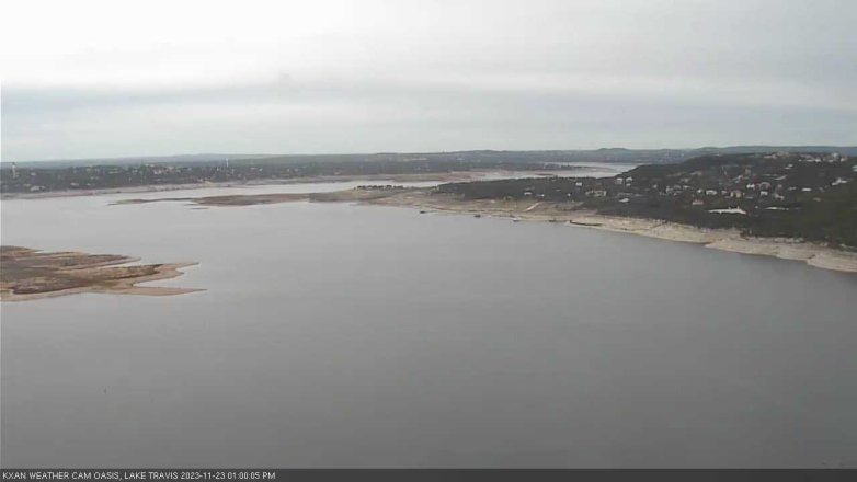 Lake Travis webcam, November 23, 2023 1:00 PM CT