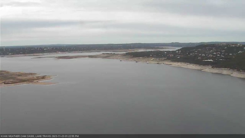 Lake Travis webcam, November 23, 2023 1:25 PM CT