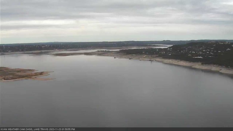 Lake Travis webcam, November 23, 2023 2:00 PM CT