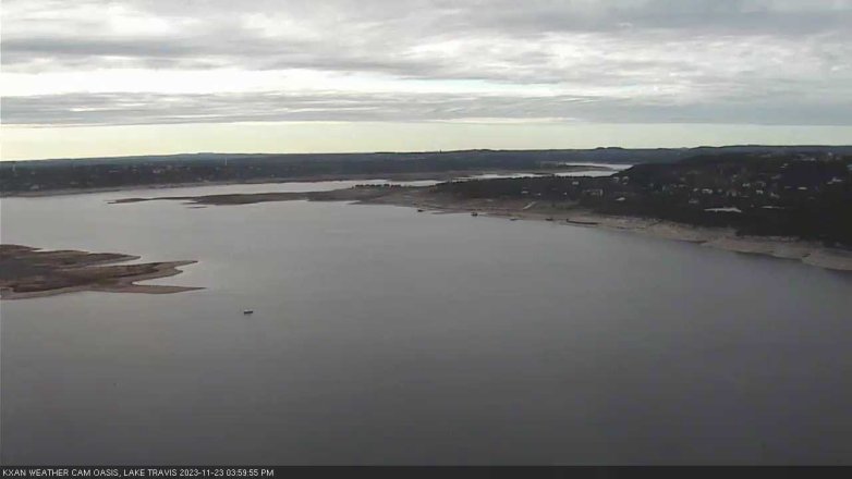 Lake Travis webcam, November 23, 2023 4:00 PM CT