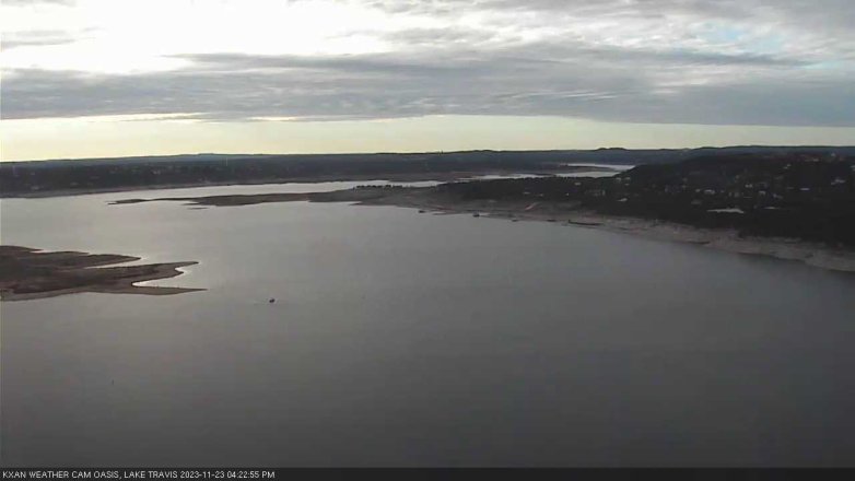 Lake Travis webcam, November 23, 2023 4:25 PM CT