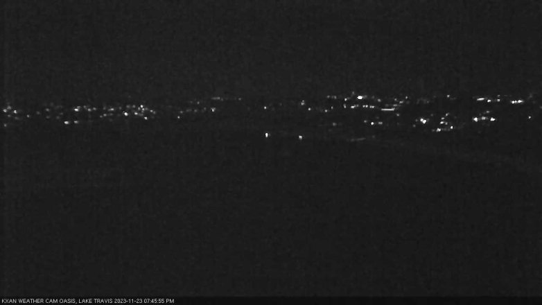 Lake Travis webcam, November 23, 2023 7:45 PM CT