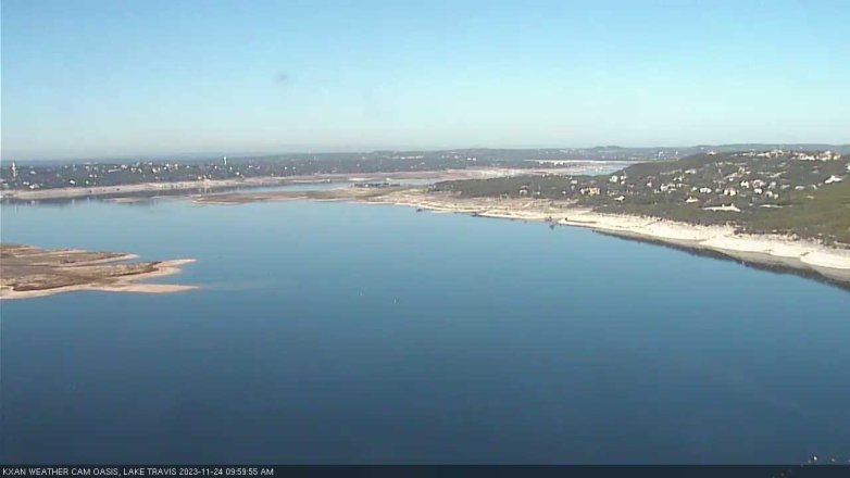 Lake Travis webcam, November 24, 2023 10:00 AM CT