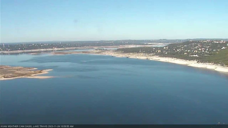 Lake Travis webcam, November 24, 2023 11:00 AM CT