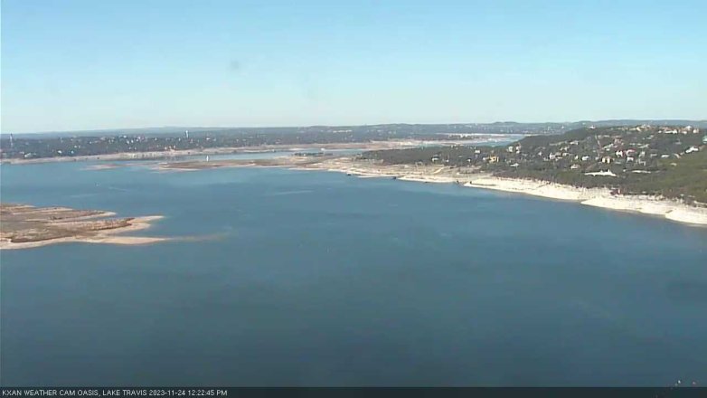 Lake Travis webcam, November 24, 2023 12:25 PM CT