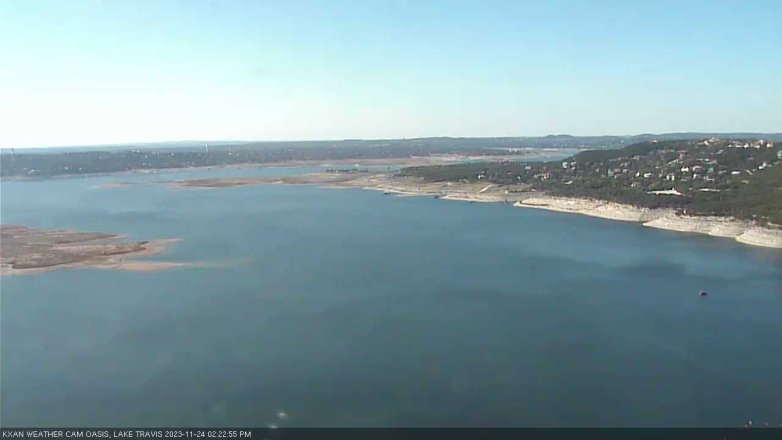 Lake Travis webcam, November 24, 2023 2:25 PM CT