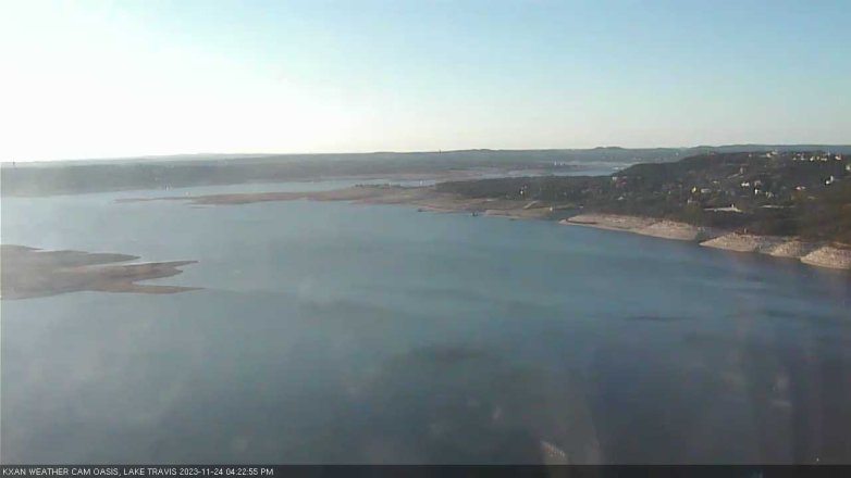 Lake Travis webcam, November 24, 2023 4:25 PM CT