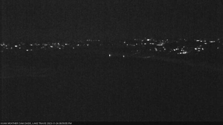 Lake Travis webcam, November 24, 2023 7:00 PM CT