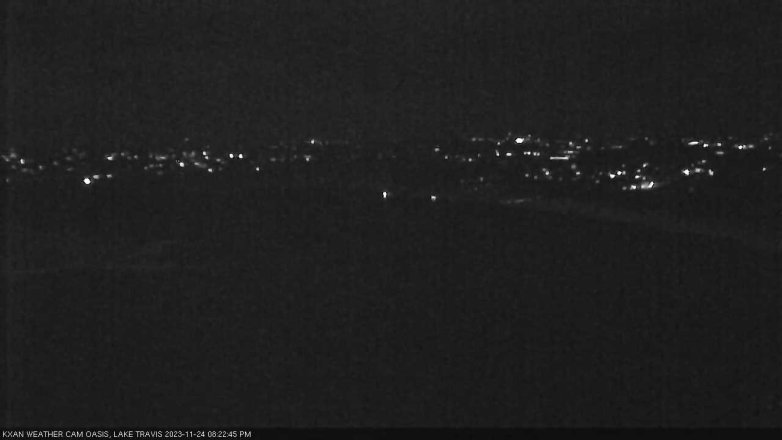 Lake Travis webcam, November 24, 2023 8:25 PM CT