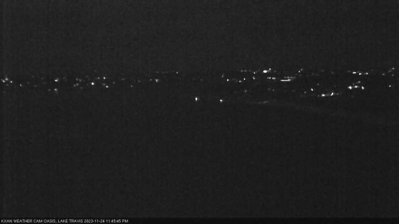 Lake Travis webcam, November 24, 2023 11:45 PM CT