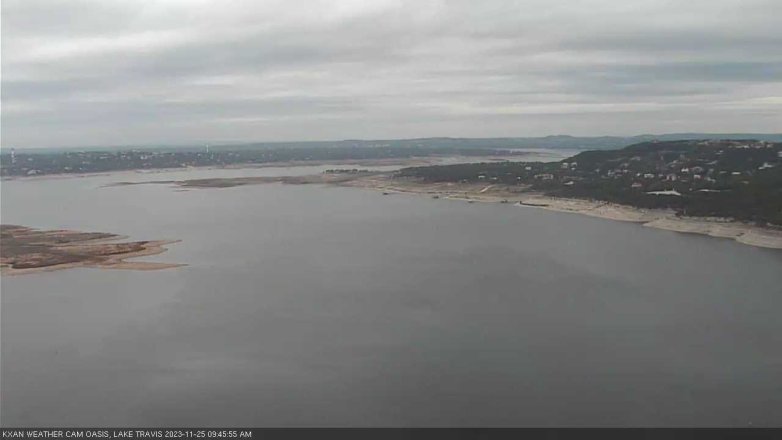 Lake Travis webcam, November 25, 2023 9:45 AM CT