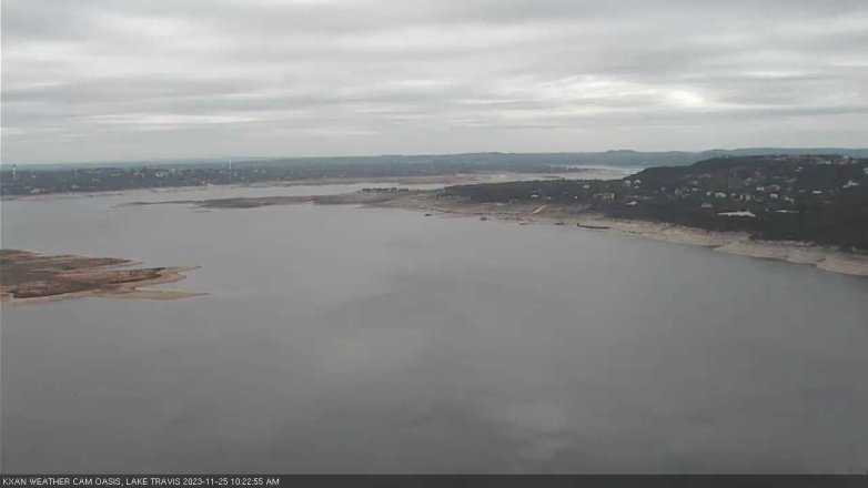 Lake Travis webcam, November 25, 2023 10:25 AM CT