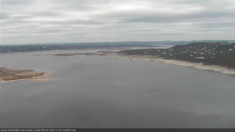 Lake Travis webcam, November 25, 2023 10:45 AM CT