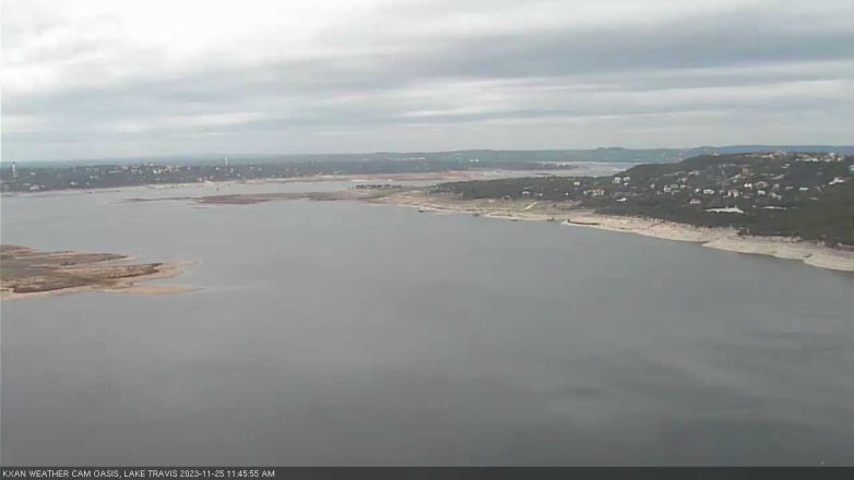 Lake Travis webcam, November 25, 2023 11:45 AM CT
