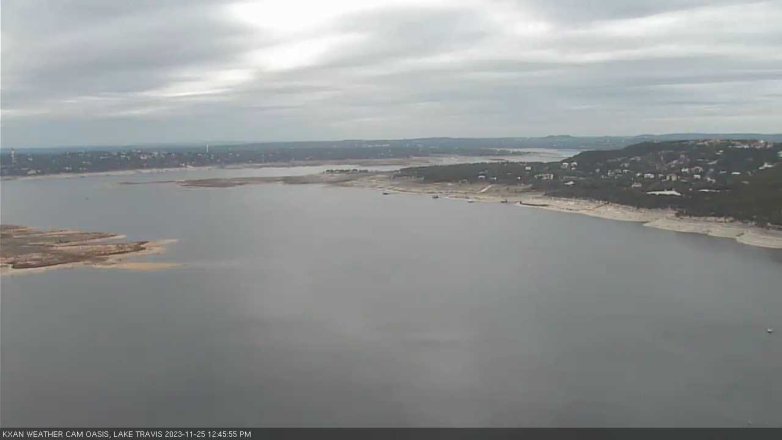Lake Travis webcam, November 25, 2023 12:45 PM CT