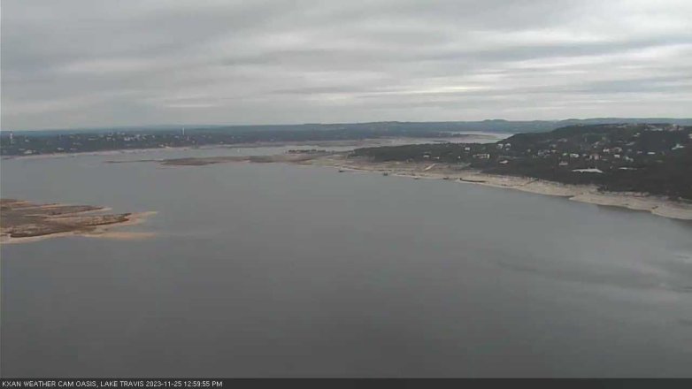 Lake Travis webcam, November 25, 2023 1:00 PM CT