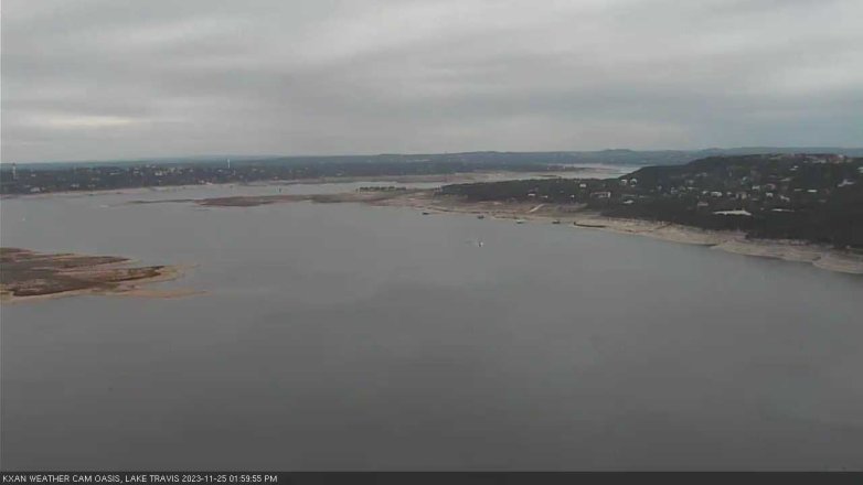 Lake Travis webcam, November 25, 2023 2:00 PM CT