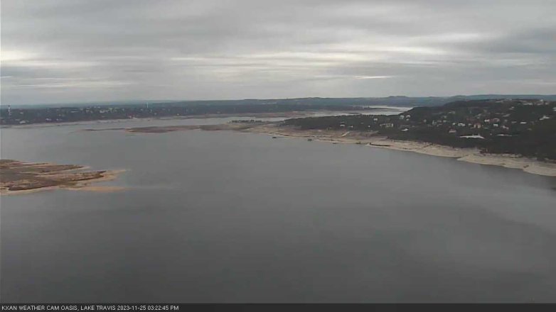 Lake Travis webcam, November 25, 2023 3:25 PM CT