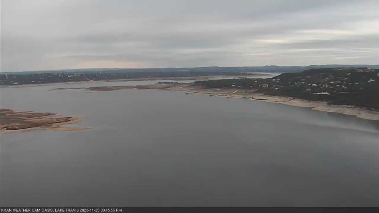 Lake Travis webcam, November 25, 2023 3:45 PM CT