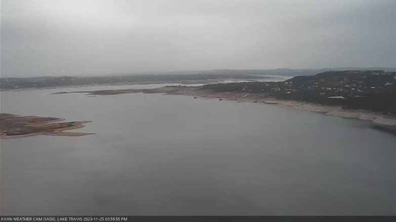 Lake Travis webcam, November 25, 2023 4:00 PM CT