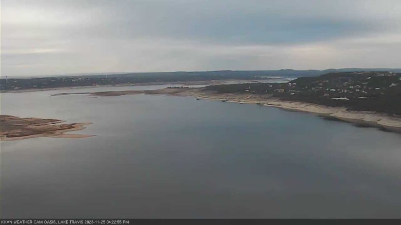 Lake Travis webcam, November 25, 2023 4:25 PM CT