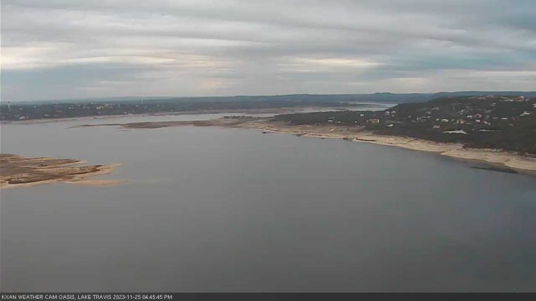 Lake Travis webcam, November 25, 2023 4:45 PM CT