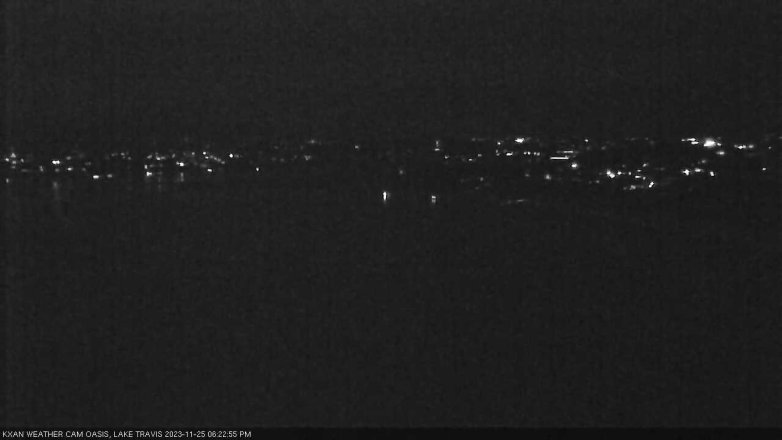 Lake Travis webcam, November 25, 2023 6:25 PM CT