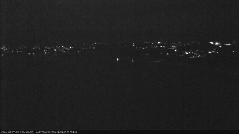 Lake Travis webcam, November 25, 2023 7:00 PM CT