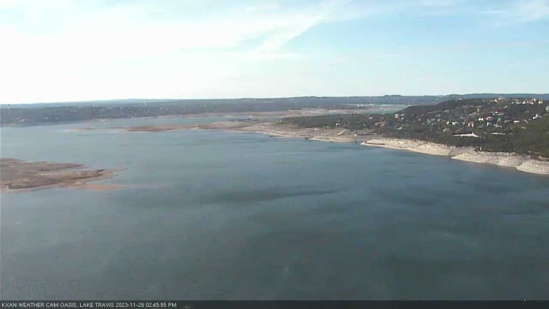 Lake Travis webcam, November 26, 2023 2:45 PM CT