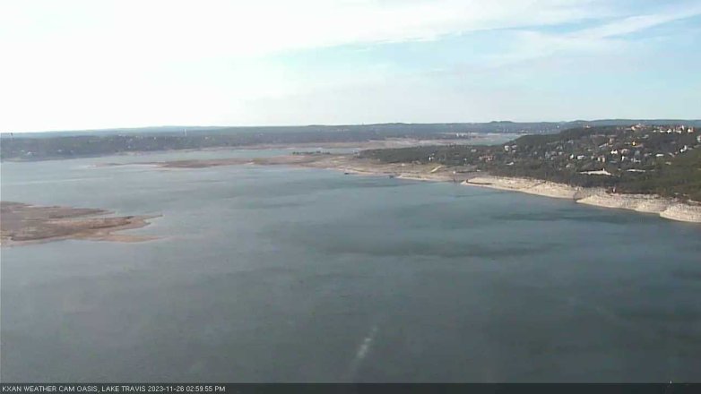 Lake Travis webcam, November 26, 2023 3:00 PM CT