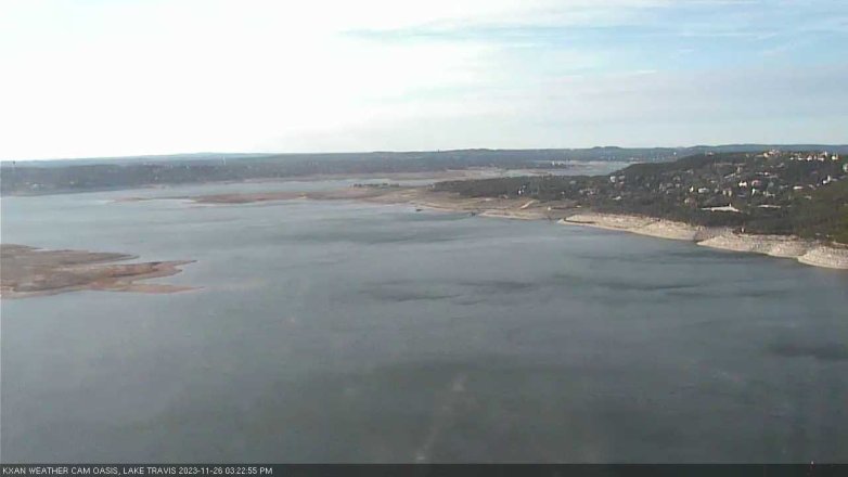 Lake Travis webcam, November 26, 2023 3:25 PM CT