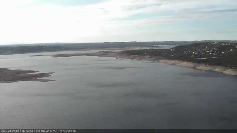 Lake Travis webcam, November 26, 2023 3:45 PM CT