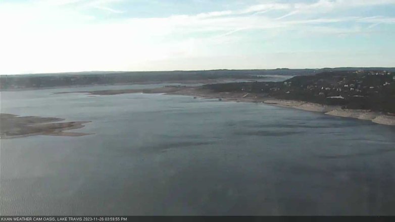 Lake Travis webcam, November 26, 2023 4:00 PM CT