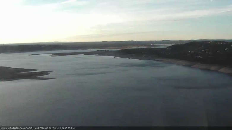 Lake Travis webcam, November 26, 2023 4:45 PM CT
