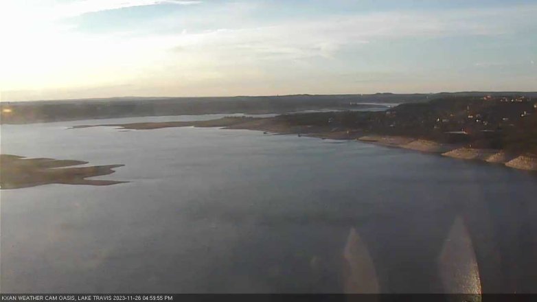 Lake Travis webcam, November 26, 2023 5:00 PM CT