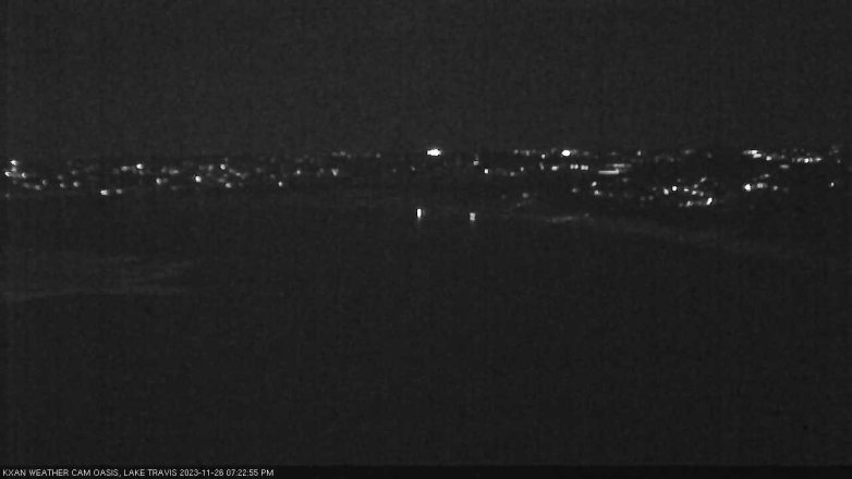 Lake Travis webcam, November 26, 2023 7:25 PM CT