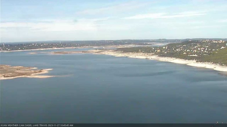 Lake Travis webcam, November 27, 2023 10:45 AM CT