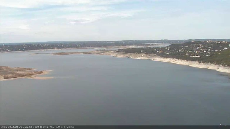 Lake Travis webcam, November 27, 2023 12:25 PM CT