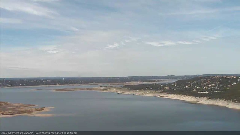 Lake Travis webcam, November 27, 2023 12:45 PM CT