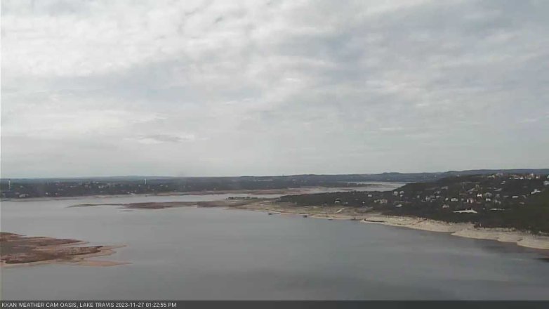 Lake Travis webcam, November 27, 2023 1:25 PM CT