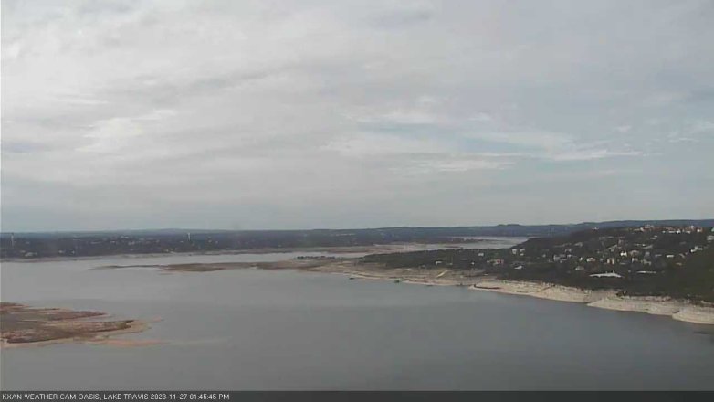 Lake Travis webcam, November 27, 2023 1:45 PM CT