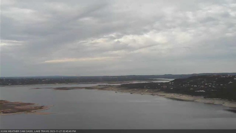 Lake Travis webcam, November 27, 2023 2:45 PM CT