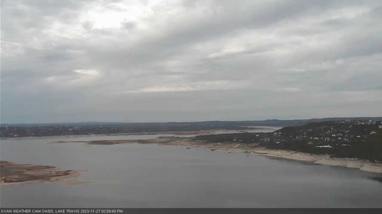 Lake Travis webcam, November 27, 2023 3:00 PM CT