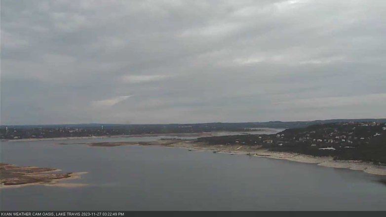 Lake Travis webcam, November 27, 2023 3:25 PM CT