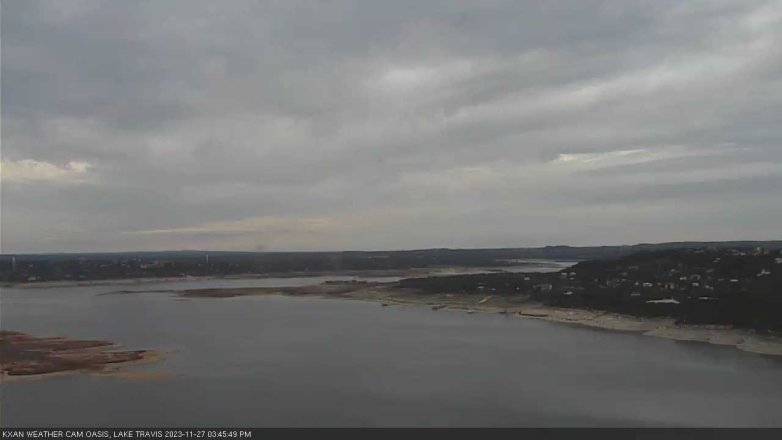 Lake Travis webcam, November 27, 2023 3:45 PM CT