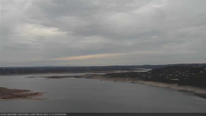 Lake Travis webcam, November 27, 2023 4:00 PM CT