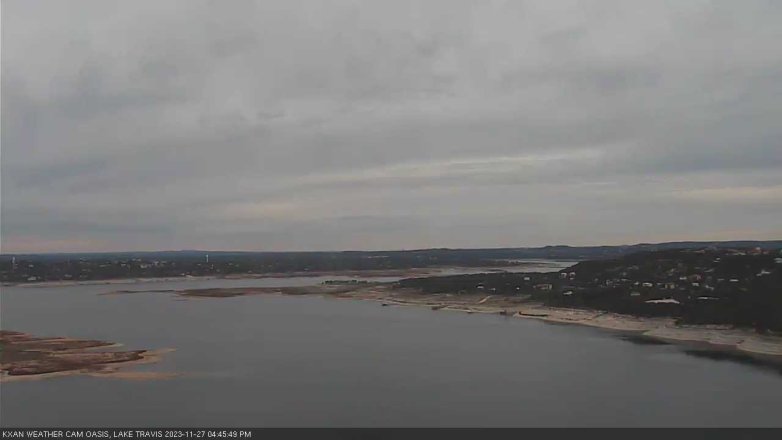 Lake Travis webcam, November 27, 2023 4:45 PM CT