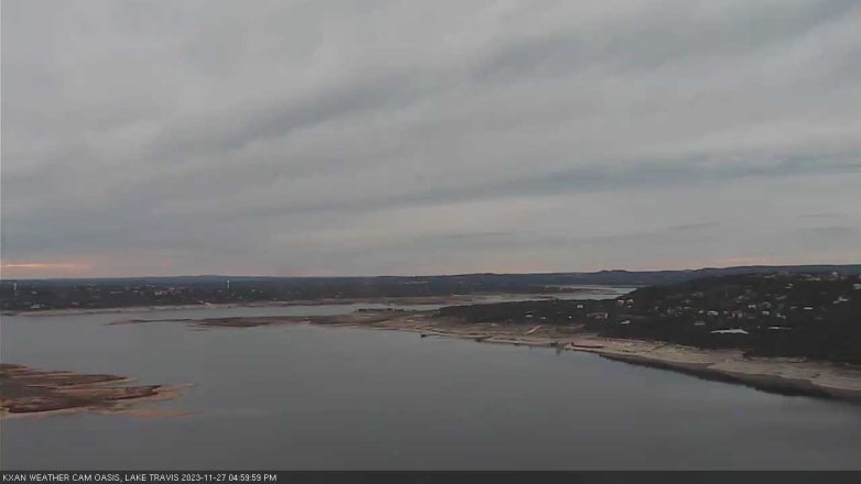 Lake Travis webcam, November 27, 2023 5:00 PM CT