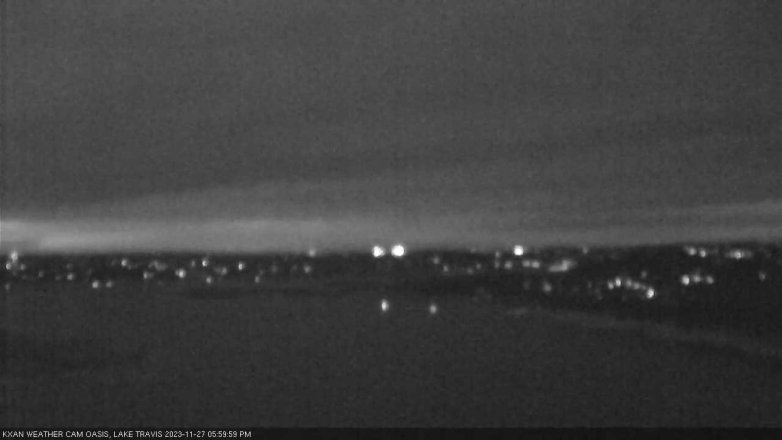 Lake Travis webcam, November 27, 2023 6:00 PM CT